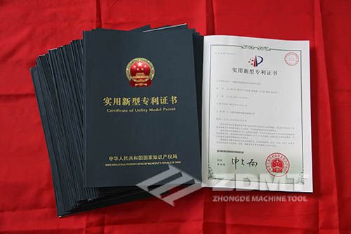 中德機(jī)床剪板機(jī)、折彎?rùn)C(jī)再獲35項(xiàng)國(guó)家專利